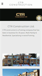 Mobile Screenshot of ctr-construction.com